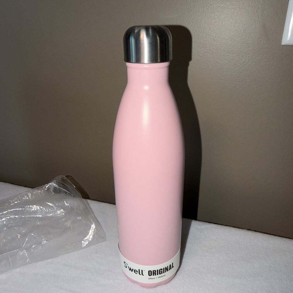 Swell Original - 25oz 750ml Water Bottle - Peony Pink New